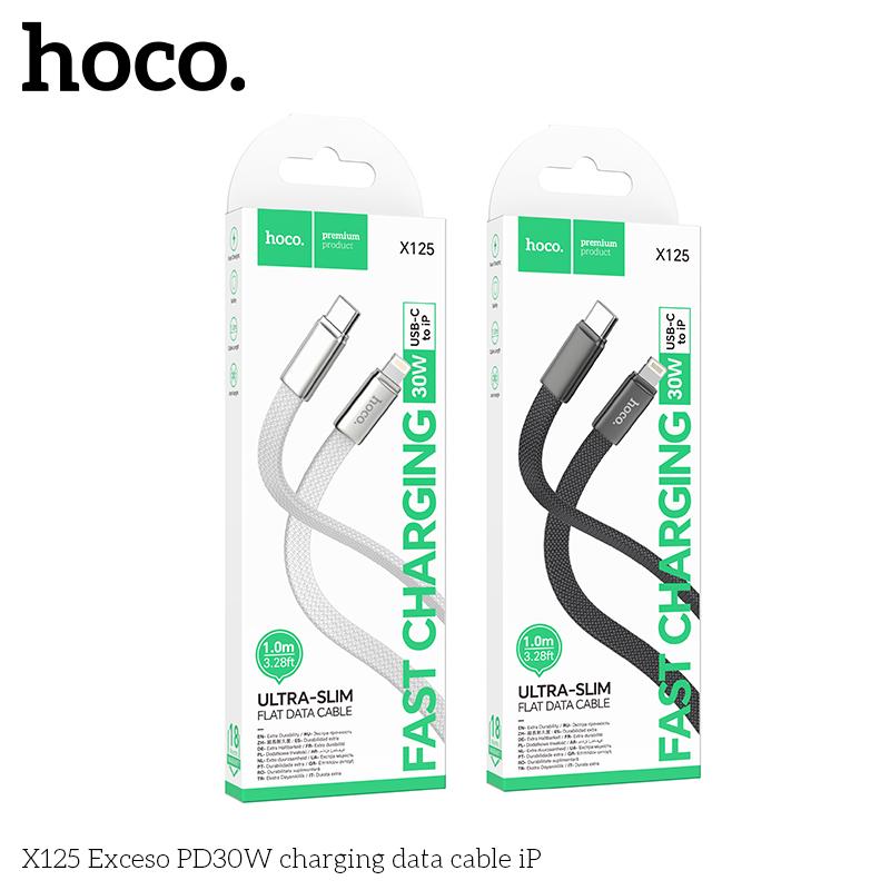 Cáp Sạc PD iP Hoco X125 30w
