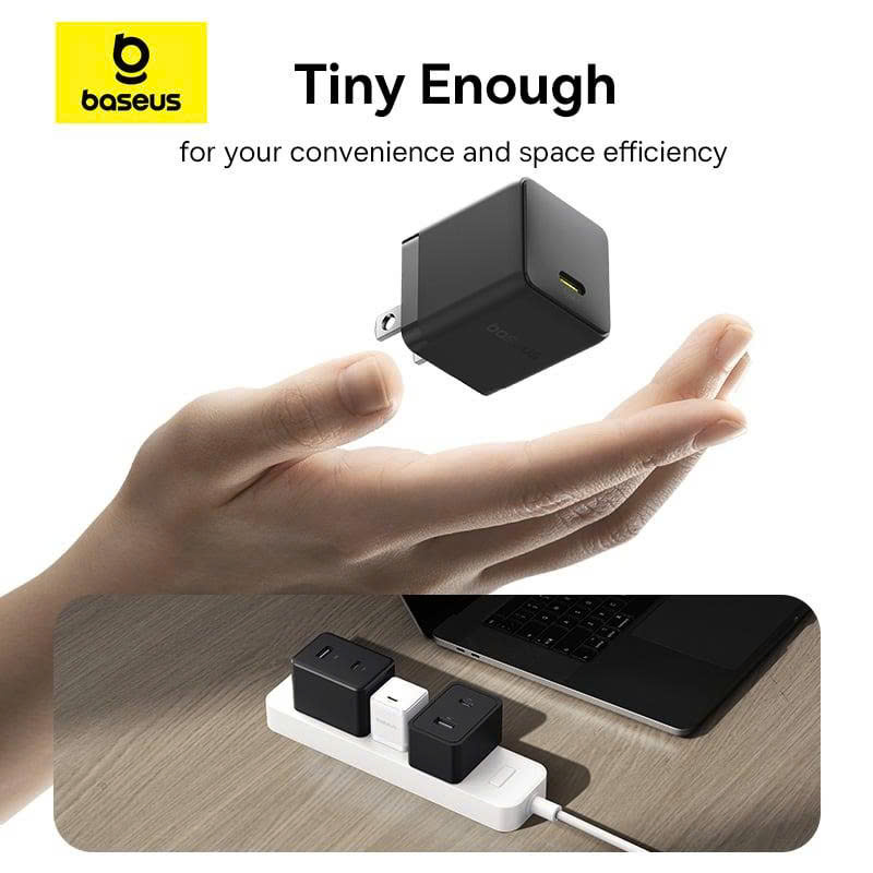 Củ sạc Baseus Palm E0116501 20w