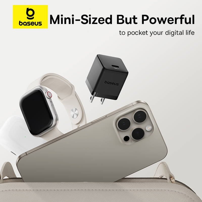 Bộ Sạc Type-C to Type-C Baseus Palm P10111603113-01 20w