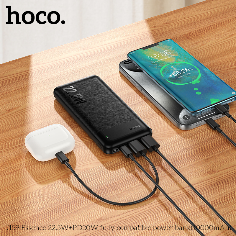 bán buôn Pin Dự Phòng Hoco J159 Stability 10000mAh