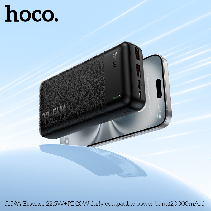 Pin Dự Phòng Hoco J159A Stability 20000mAh giá tốt