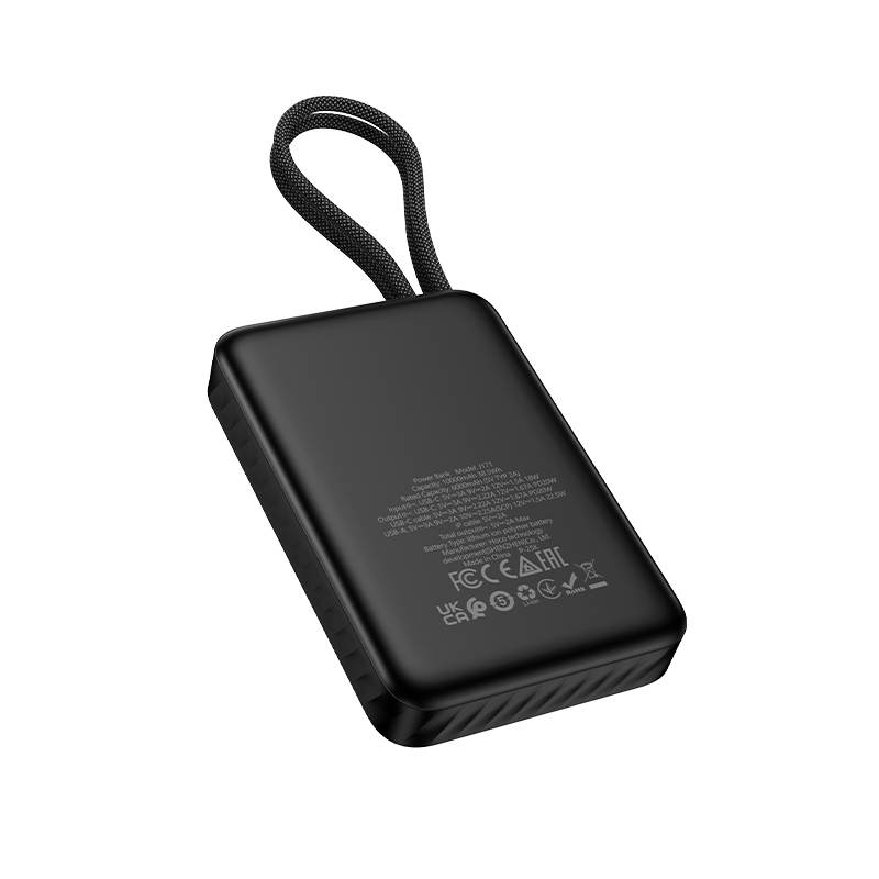 bán buôn Pin Dự Phòng Hoco J171 Full Power 22.5W+PD20W tương thích đầy đủ kèm 2 cáp 10000mAh