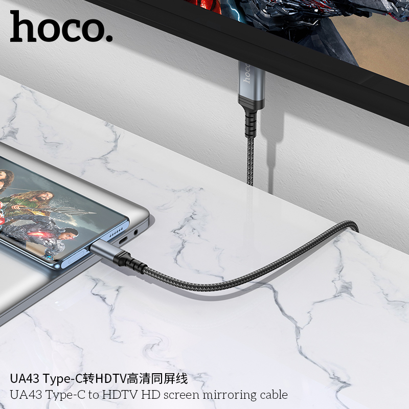 Cáp Chuyển Đổi Hoco UA43 Type-C to HDMI