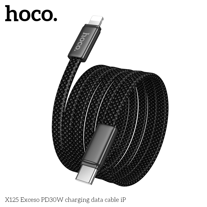 Cáp Sạc PD iP Hoco X125 30w giá sỉ