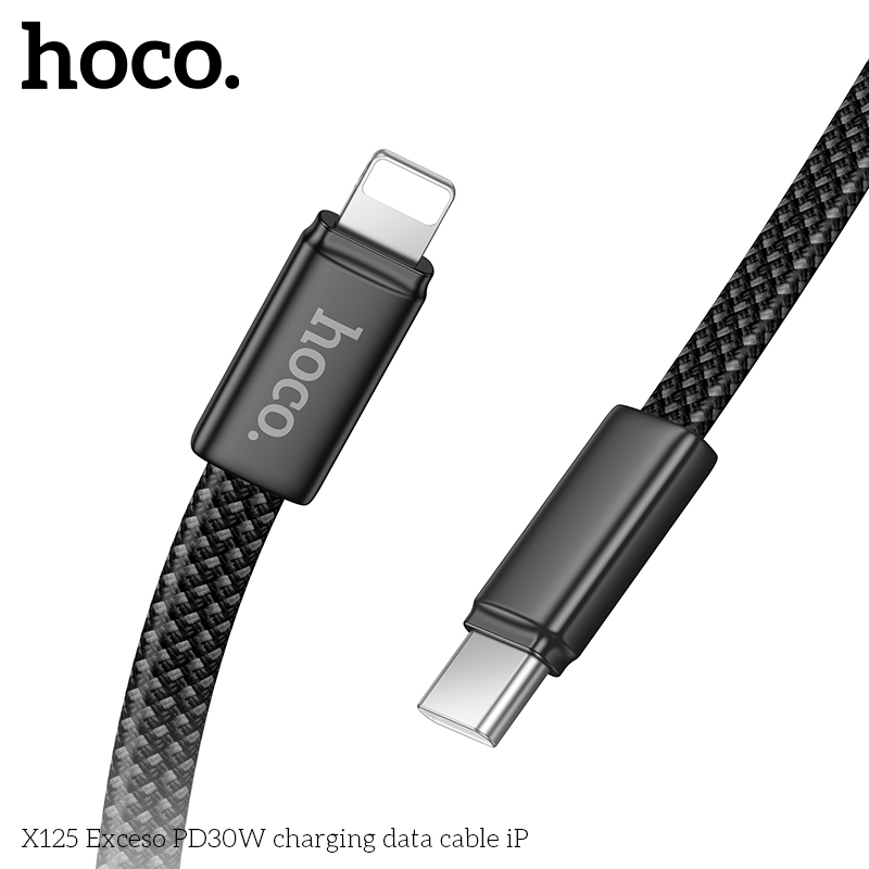 Cáp Sạc PD iP Hoco X125 30w giá tốt