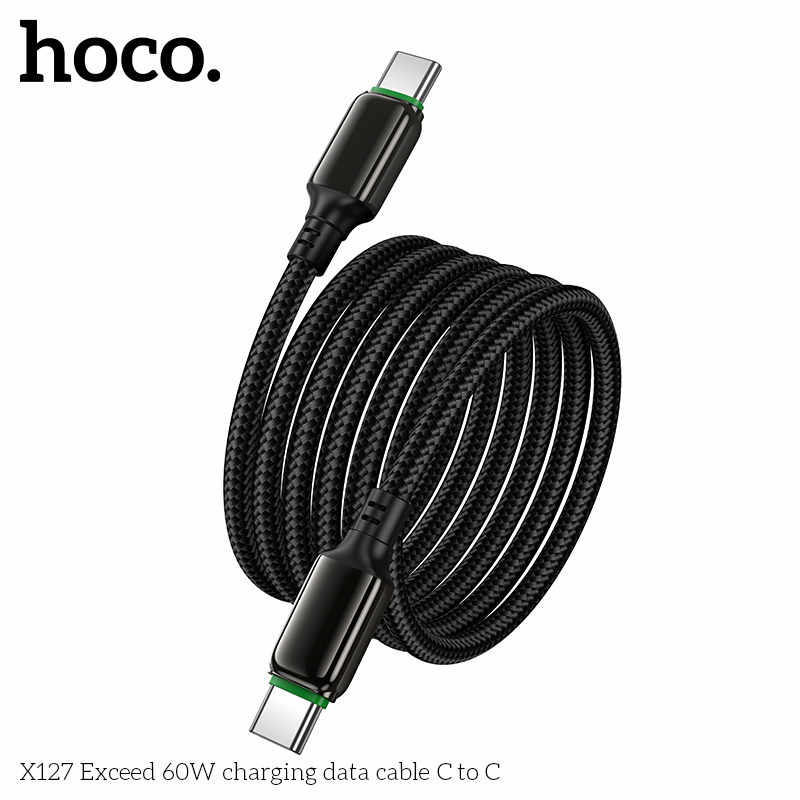 Cáp Sạc Type-C to Type-C Hoco X127 60W