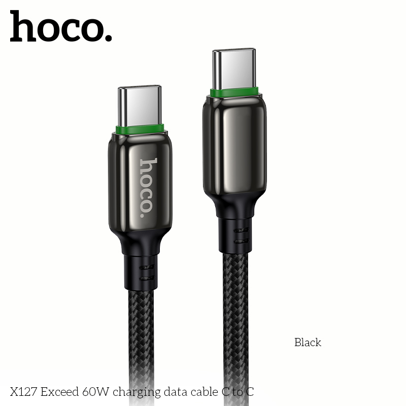 Cáp Sạc Type-C to Type-C Hoco X127 60W giá tốt
