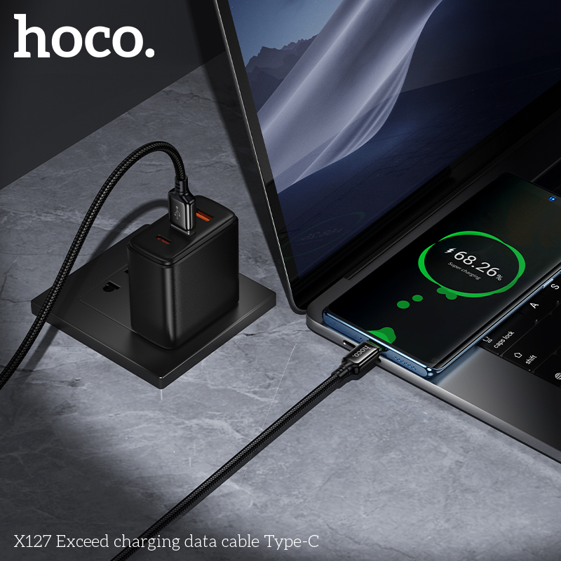 Cáp Sạc Type-C Hoco X127 5A giá tốt