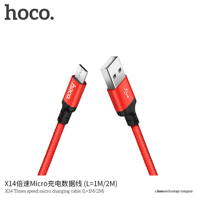 Cáp Micro Hoco X14 1m giá sỉ