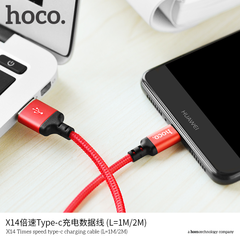 bán buôn Cáp Type-C Hoco X14 1m