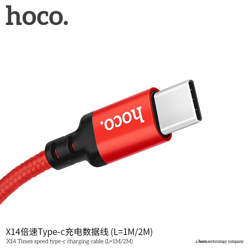 Cáp Type-C Hoco X14 1m giá tốt