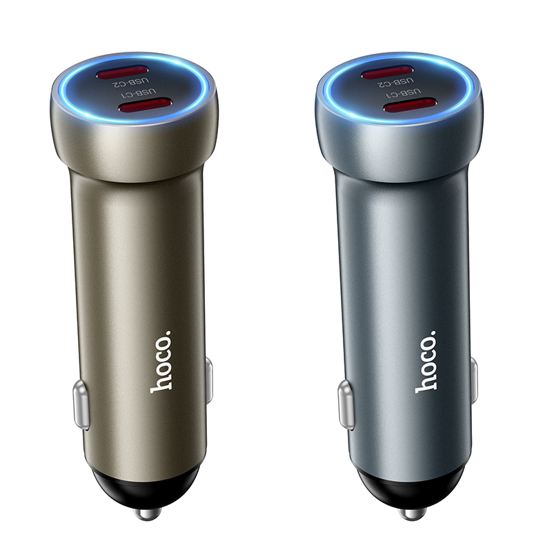 Tẩu Sạc Ô Tô Hoco Z54B 60w