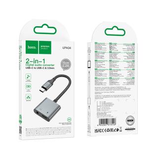 Cáp Chuyển Đổi Âm Thanh Hoco UPA34 C to C - 3.5mm