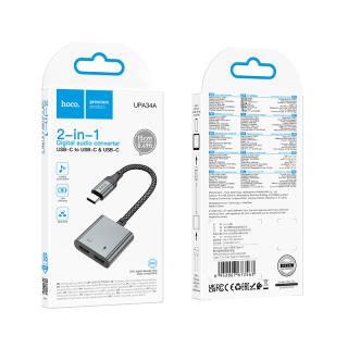 Cáp Chuyển Đổi Âm Thanh Hoco UPA34A C to C-C