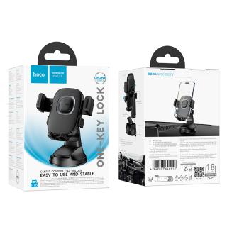 Giá Đỡ Ô Tô Hoco H76 Crown One-button (Center Console)