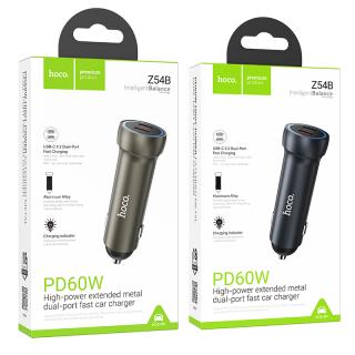 Tẩu Sạc Ô Tô Hoco Z54B 60w