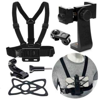 Đai đeo ngực đa năng cho điện thoại và camera thể thao chống trượt