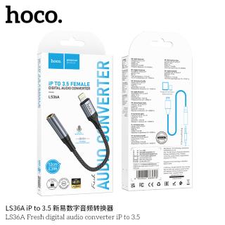 Cáp chuyển đổi âm thanh Hoco LS36A Lightning to 3.5mm