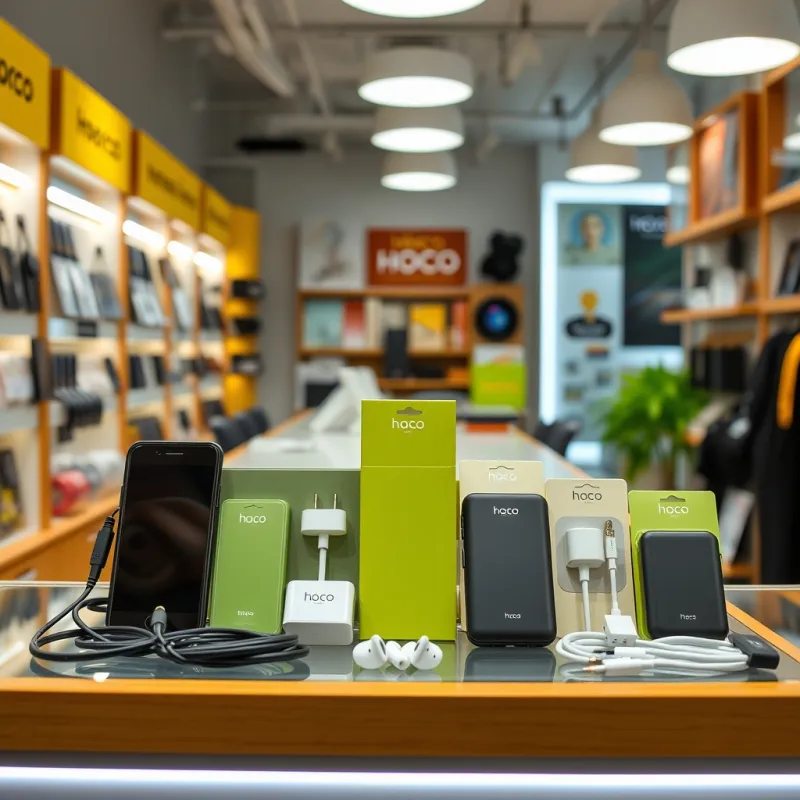 Hoco giá sỉ: Nguồn hàng phụ kiện điện thoại cho shop offline và shop bán sàn