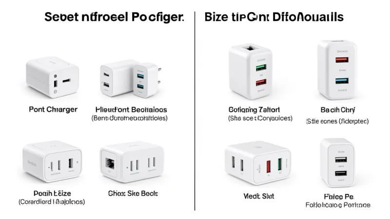 So sánh kích thước các dòng củ sạc 65W — GaN siêu nhỏ và silicon truyền thống