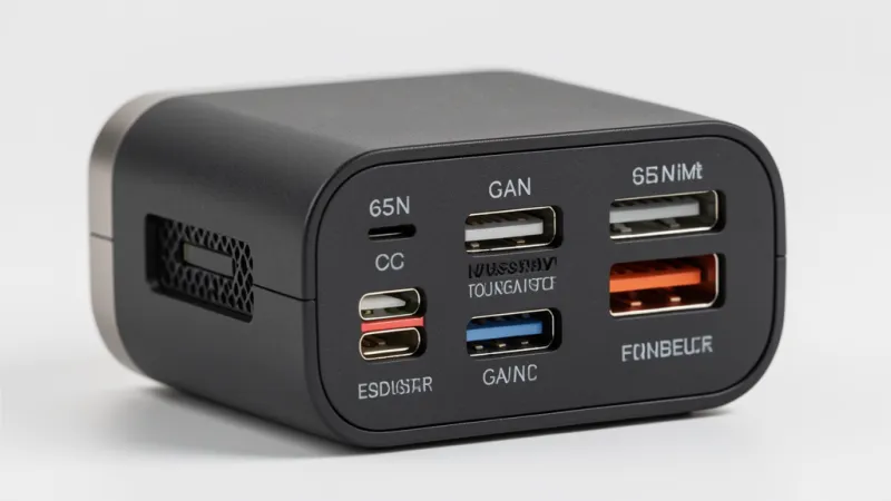 Củ sạc GaN 65W Hoco C115A - flagship 3 cổng USB-C
