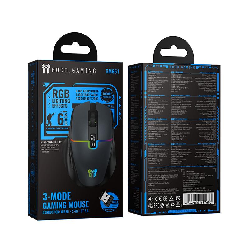 Chuột Không Dây Bluetooth Hoco GM651 Florecer