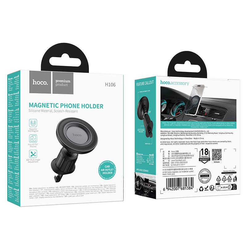 Giá đỡ điện thoại ô tô Hoco H106 air outlet