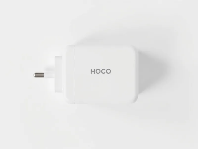 Sạc GaN đa cổng Hoco N77 PD45W chuẩn EU phù hợp cho laptop và điện thoại