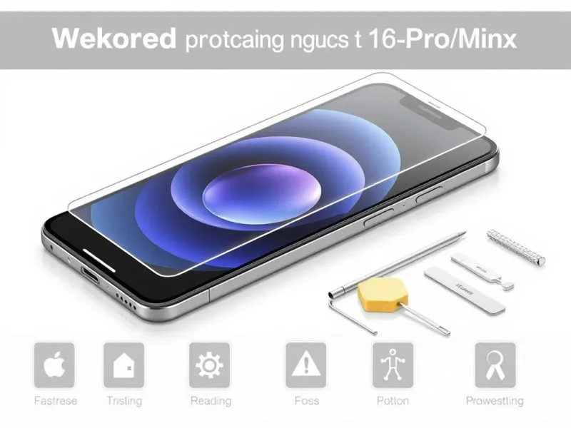 Kính cường lực Wekome WTP-009 cho iPhone 16 Pro Max chống trầy