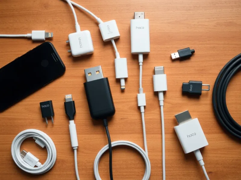 Bộ sạc Hoco cho iPhone gồm nhiều cáp và củ sạc giá sỉ