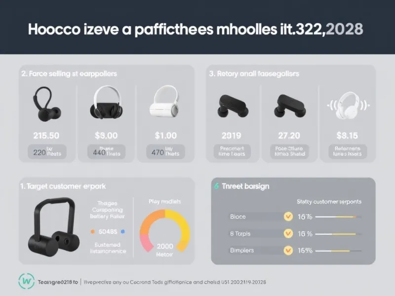 Infographic top tai nghe bluetooth Hoco bán chạy năm 2026