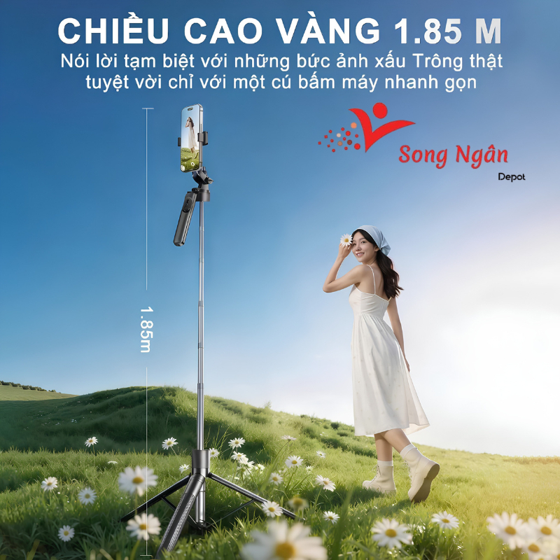 bán sỉ Gậy Chụp Ảnh Tự Sướng Bluetooth 3 Chân Đa Năng X5 Promax