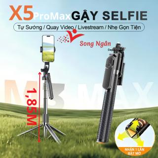 Gậy Chụp Ảnh Tự Sướng Bluetooth 3 Chân Đa Năng X5 Promax