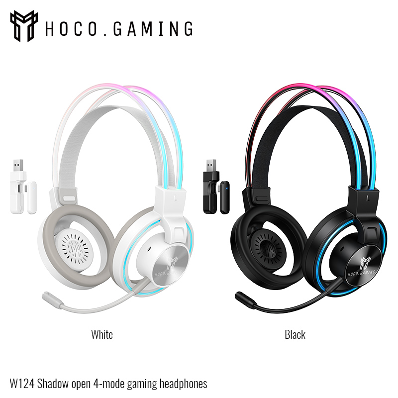 Tai Nghe Chụp Tai Gaming Hoco W124 Shadow