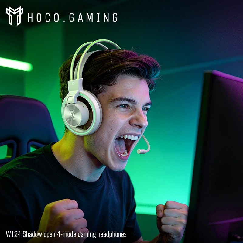 Tai Nghe Chụp Tai Gaming Hoco W124 Shadow giá sỉ