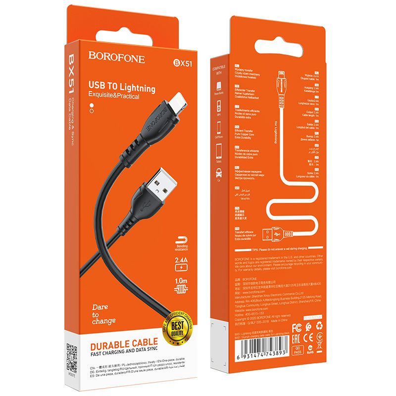 Cáp lightning BX51