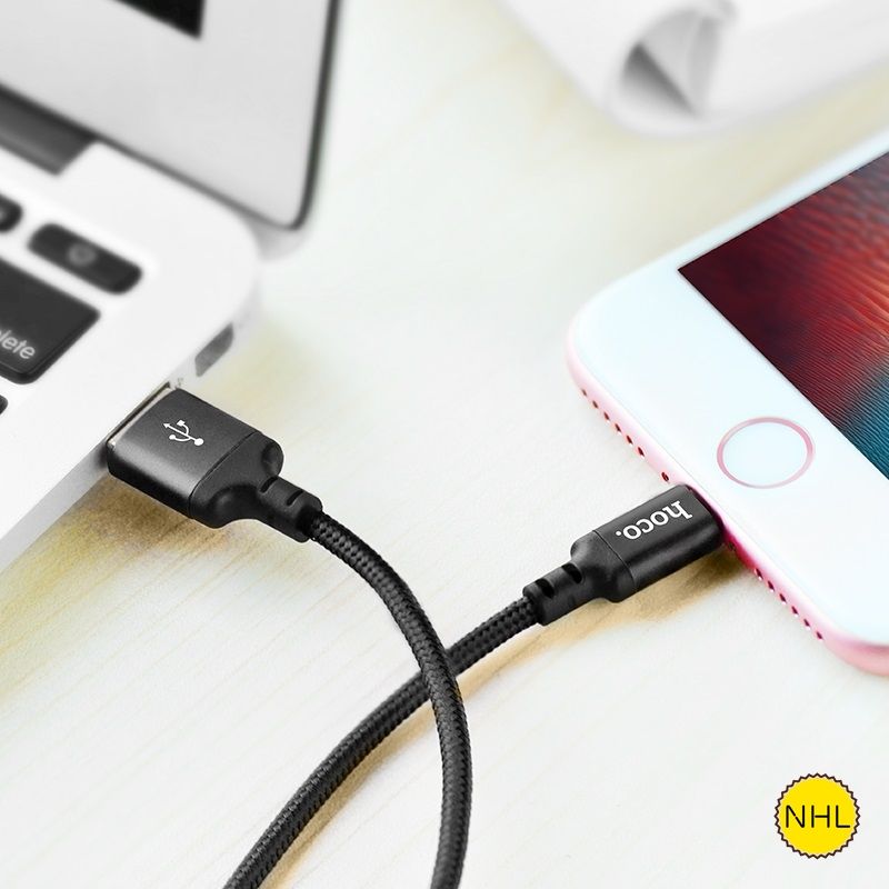 Dây Cáp Sạc Nhanh Lightning Hoco X14