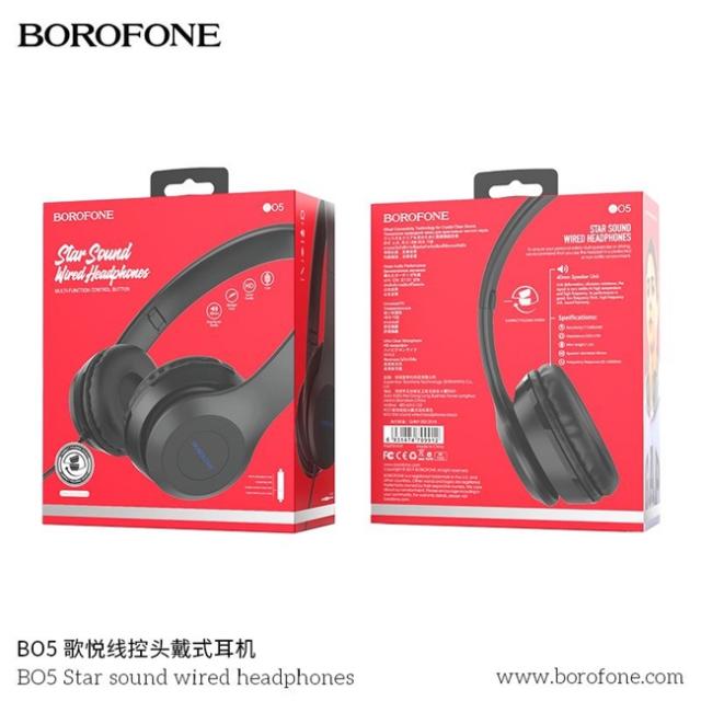 Tai Nghe Chụp Tai Bluetooth Borofone BO5